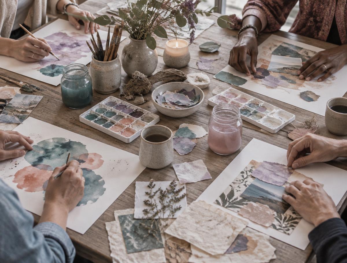 Proceso creativo de arteterapia
